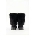 thumbnail image 5 of Women's Faux Fur Cuff Low Platform Boots, 5 of 6