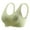Green, variant on Bras for Women Full Coverage Plus Size Women Seamless Sports Bra Wirefree Yoga Bra With Removable Pads(Beige,L) on Clearance