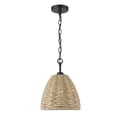 thumbnail image 2 of Golden Lighting Hathaway 1-light Pendant in Matte Black, 2 of 2