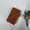 Orange, variant on Faux Leather Cigarette Case - Casual Style, Moisture-Proof, Holds 20 Regular Size Cigarettes