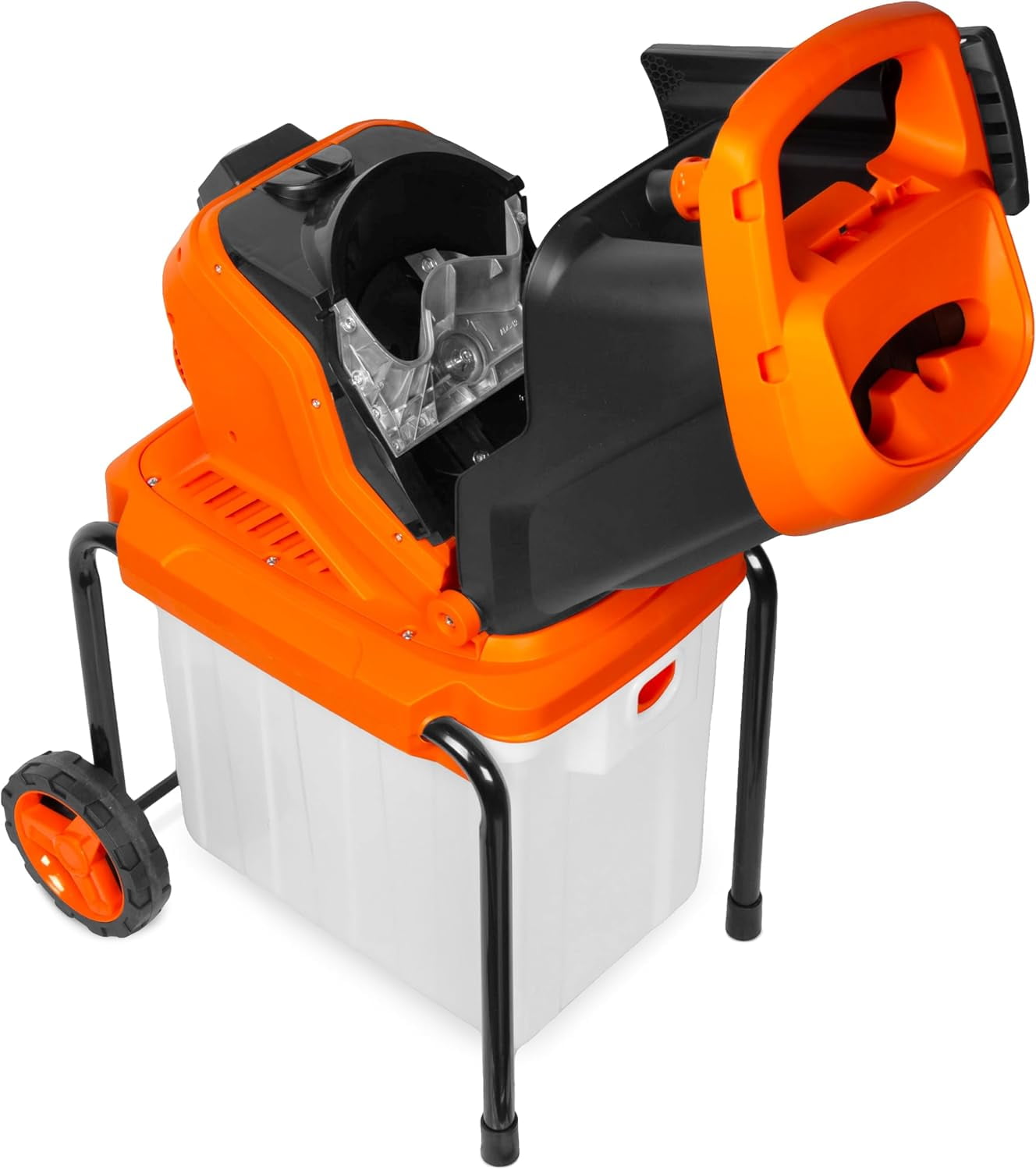 Electric Wood Chipper and Shredder, 15-Amp with 13-Gallon Enclosed Collection Bin (41130)