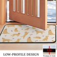 thumbnail image 3 of Golden Retriever with Bones and Paws Door Rugs,Washable Non Slip Door Mats Indoor,Decorative Door Mats,Entry Mat Indoor for Entrance,Bedroom,Kitchen,Bathroom,30"x17", 3 of 6