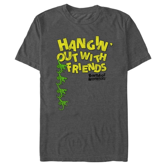 Men's Barrel of Monkeys Hanging Out With Friends  Graphic T-Shirt