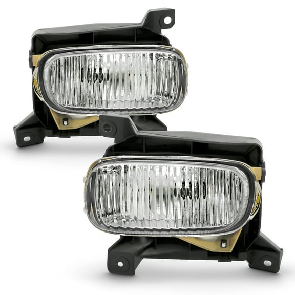 AKKON - Fit 2000-2006 Toyota Tundra Halogen Type Fog Light Front Side Lamp Assembly w/ Bumper Bracket Switch Included Assembly