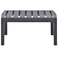 thumbnail image 6 of vidaXL Patio Table Rectangular Side Table Outdoor Garden Furniture Plastic, 6 of 16