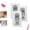 3pcs, variant on Magic Vacuum Closet Organizer with Pump, Clear Garment Bags for Hanging Clothes, Hanging Compressible Storage Bag, Plastic Garment Bags, Vacuum Storage Bags for Home Closet Organization (5pcs,Large)