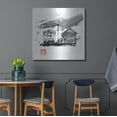 thumbnail image 4 of Luxe Metal Art 'Train Station' by Pechane, Metal Wall Art, 36"x36", 4 of 9