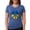 Heather Blue, variant on CafePress - Peace In Ukraine T Shirt - Womens Tri-blend T-Shirt