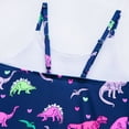 thumbnail image 6 of 2-9T Toddler Little Girls One Piece Swimsuits Dinosaur Beach Sports Bathing Suit for Beach Wear UPF 50+, 6 of 10