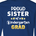 thumbnail image 4 of Inktastic Proud Sister of a Kindergarten Grad Long Sleeve Youth T-Shirt, 4 of 5