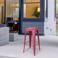 thumbnail image 3 of AmeriHome Indoor/Outdoor 30 inch Metal Bar Stool Set - 2 Piece, 3 of 11