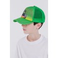 thumbnail image 3 of Monster Jam Grave Digger One Size Youth Mesh Adjustable Snapback Baseball Cap Grave Digger Green OS Youth, 3 of 5