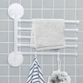 thumbnail image 3 of Raindrops Wall-mounted Towel Rack 1Set 31X29.3cm White Stainless Steel, 3 of 8
