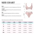 thumbnail image 6 of Honeii Easter Rabbit Print Women’s Bikini Set,Two Piece Swimsuit Bathing Suits,Stylish High Elasticity Swimwear for Beach and Pool, 6 of 7