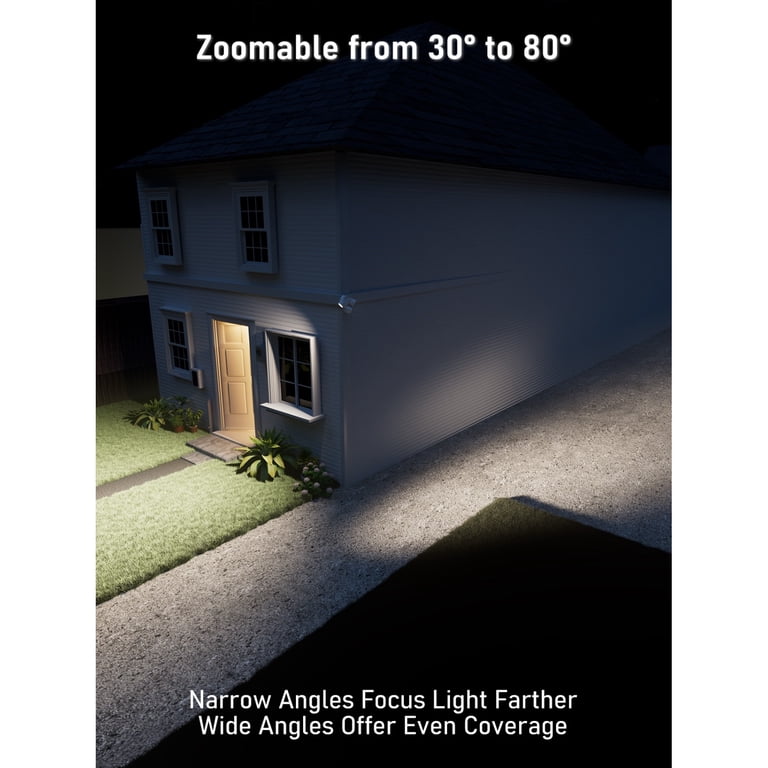 Leonlite 25W LED Dual-Head Motion Sensor Security Light photo 5