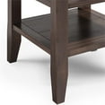 thumbnail image 5 of Home Square 2-Piece Wood 19" Square End Table Set in Warm Walnut Brown, 5 of 11