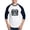 Blue/White, variant on CafePress - Ghostly Spells - Cotton Baseball Jersey, 3/4 Raglan Sleeve Shirt