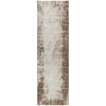 thumbnail image 2 of Addison Rugs Dream Shag Premium Machine Washable Transitional Abstract Brown Runner Rug, 2'3" x 7'6", 2 of 8