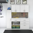 thumbnail image 7 of Universal 5 Piece Modular Garage Storage Set in White - Engineered Wood, 7 of 7