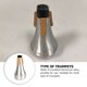 thumbnail image 3 of SWETRACE Recto De Aluminio Para Compatible Con Diversos Modelos De Instrumentos, 3 of 8
