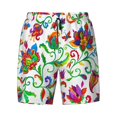 thumbnail image 5 of Rocae Paisley for Men's Swim Trunks Quick Dry With Two Side Pockets and One Lined Patch Pocket, 5 of 9