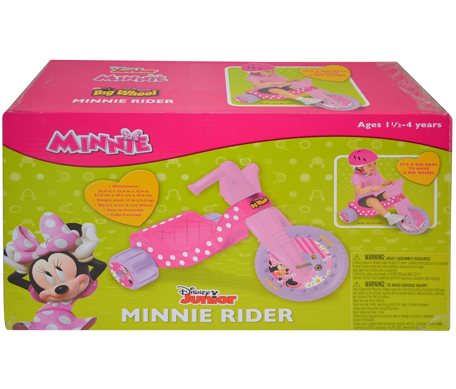 minnie mouse big wheel walmart