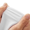 thumbnail image 6 of Lann's Linens 60-inch Round Spandex Tablecloth in White, 5ft Stretch Fitted Table Cover, 6 of 7