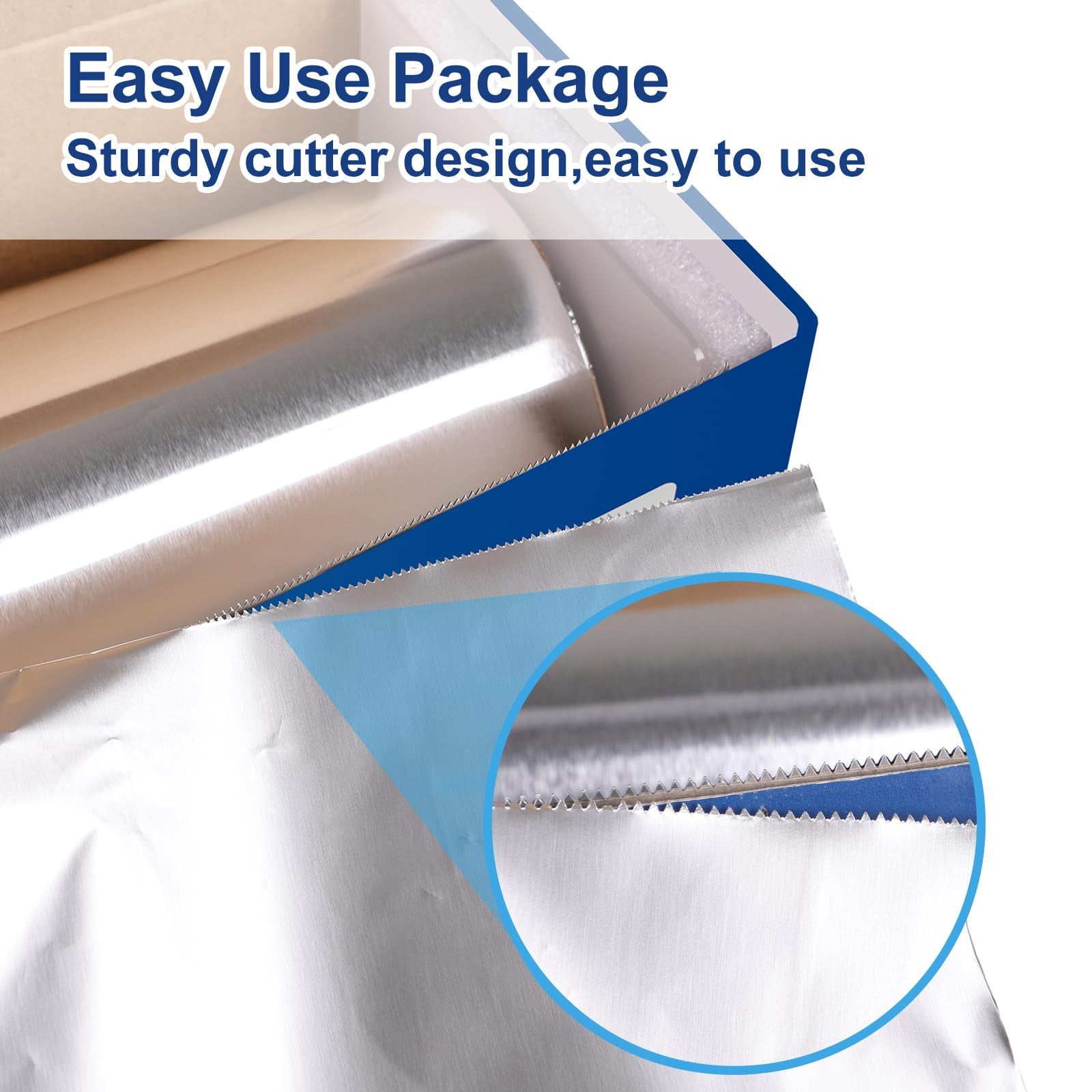 12"x 1000' Heavy Duty Aluminum Foil Roll ,1000 Feet Industrial Size,Strength Tin Foil Wrap for Cooking,1Roll