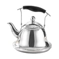 thumbnail image 3 of Elodie Tea Kettle Fast Heating Anti Scalding Handle Small Kitchen Appliance Tea Pot 2.0L Silver, 3 of 6