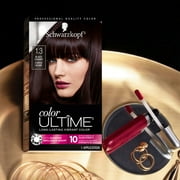Schwarzkopf Color Ultime Permanent Hair Color Creme Kit, 1.3 Black Cherry, 1 Use