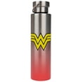 thumbnail image 1 of DC Comics Wonder Woman Symbol 24oz Stainless Steel Water Bottle, 1 of 2