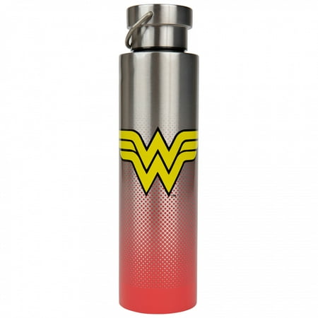 

DC Comics Wonder Woman Symbol 24oz Stainless Steel Water Bottle