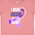 thumbnail image 4 of Inktastic I Wear Purple for My Aunt Lupus Awareness Boys or Girls Baby T-Shirt, 4 of 5