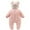 Pink, variant on Herrnalise Baby Clothes Newborn Boy Girl Snowsuit Winter Coats Infant Jumpsuit Bodysuits Registry Essentials Stuff Gift