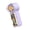 Light Lavender, variant on Tibvox Portable Handheld Turbos Fan Clear Shell Rechargeable Cooling Fan Easy to Carry