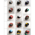 thumbnail image 1 of Recuerdos de coche, modelo de casco pequeño, creativo, motocicleta, motociclista, rally, casco de oso, decoración de oso, 1 of 2