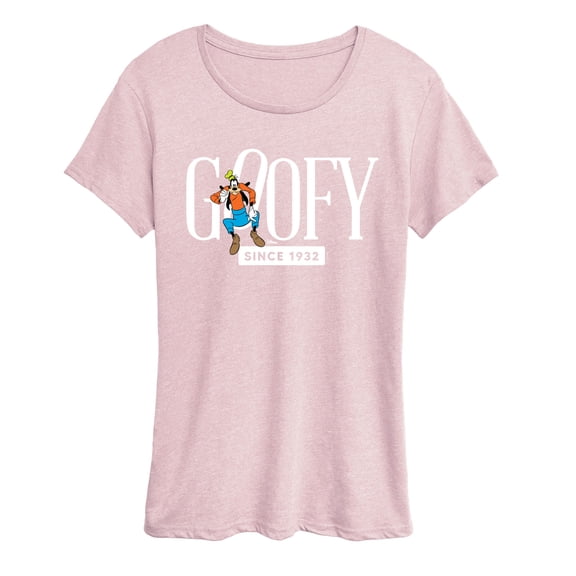 Disney - Goofy Since 1932 - Women's Short Sleeve Graphic T-Shirt