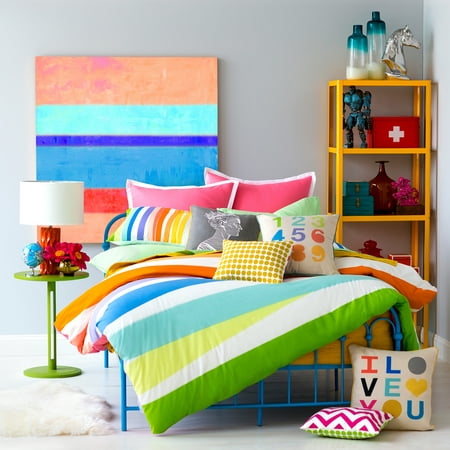 9 by Novogratz Rainbow Wrap Mini Comforter Bedding Set - Walmart.com