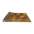 thumbnail image 2 of Ahgly Company Indoor Square Abstract Orange Modern Area Rugs, 5' Square, 2 of 4