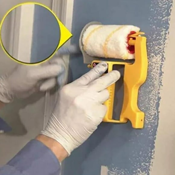 Sentmoon Prime Deals Paint Edging Stick Trimming Roller Brush Paint Wall Paint Brush Deals of the Day Clearance Prime