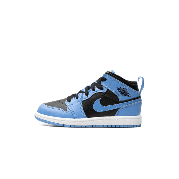 Jordan PRE SCHOOL Jordan 1 Mid PS "University Blue" DQ8424 401 from Stadium Goods