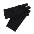 thumbnail image 1 of 1 Pair Cycling Gloves Touchscreen Full Finger Letter Embroidery Moisture Wicking Soft Cold Resistant Solid Color Autumn Winter Men Women Motorcycle Riding Gloves for Daily, 1 of 10