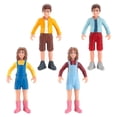 thumbnail image 1 of Figuras de plástico a escala 1:25, miniaturas, personas, paisajes, decoración, accesorios. 4 piezas figura modelo, 1 of 9