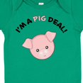 thumbnail image 4 of Inktastic I'm a Pig Deal Cute Pig Pun Boys or Girls Baby Bodysuit, 4 of 5
