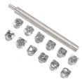 thumbnail image 1 of Stamping Punch Tool, Leather DIY Tools, Strong Impact Easy To Use Stamping Punch Tool Kit, For Friends Shop Home Craft Lovers, 1 of 8