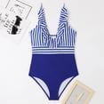 thumbnail image 5 of MSJUHEG Monokini,1 Piece Swimsuit,Plus Size One Piece Swimsuit,Push Up Swimsuits for Women,Tummy Control Bathing Suits,Bathing Suit for Women,Swimsuits for Women 2025 Blue M, 5 of 7