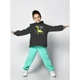 thumbnail image 2 of Little Dino  Lineless Art Hoodie Toddler -Image by Shutterstock,  4 Toddler, 2 of 4
