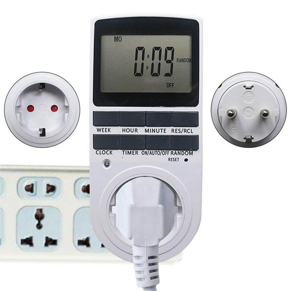 VONKY Temperature Control Timer Socket Digital Electrical Timer Socket Convenient Timer Switch Socket