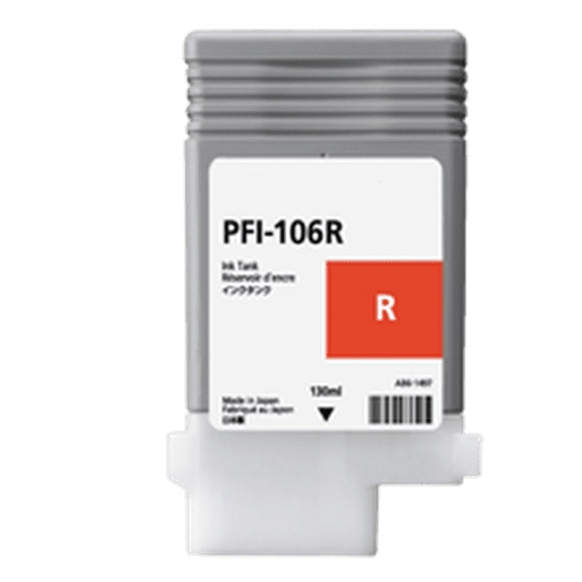 Zoomtoner Compatible Canon imagePROGRAF iPF6400SE CANON PFI-106R INK / INKJET Cartridge Red
