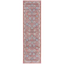 SAFAVIEH Rosewood Axum Oriental Runner Rug, Ivory/Red, 2'3" x 8'